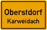 Straßen in Oberstdorf Karweidach
