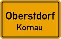 Straßen in Oberstdorf Kornau