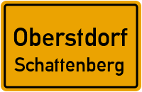 Straßen in Oberstdorf Schattenberg