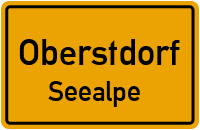 Straßen in Oberstdorf Seealpe