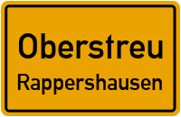 Kirchgasse in OberstreuRappershausen