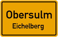 Straßenverzeichnis Obersulm Eichelberg