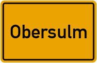 Obersulm in Baden-Württemberg