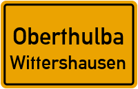Gartenstraße in OberthulbaWittershausen
