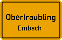 Straßenverzeichnis Obertraubling Embach