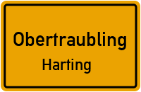 St.-Georg-Straße in ObertraublingHarting