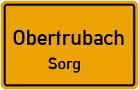 Straßenverzeichnis Obertrubach Sorg