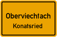 Straßen in Oberviechtach Konatsried