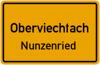 Straßen in Oberviechtach Nunzenried