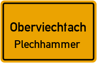 Straßen in Oberviechtach Plechhammer