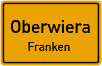 Dorfstraße in OberwieraFranken