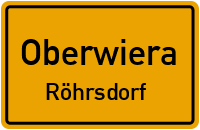 Schwabener Weg in OberwieraRöhrsdorf