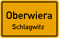 Hauptstraße in OberwieraSchlagwitz