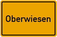 Hauptstraße in Oberwiesen