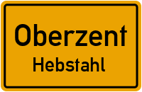 Wiesenstraße in OberzentHebstahl
