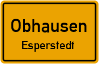 Steinfeldweg in ObhausenEsperstedt