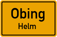 Straßen in Obing Helm
