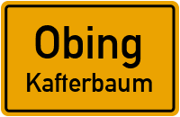 Straßen in Obing Kafterbaum