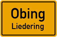 Straßen in Obing Liedering