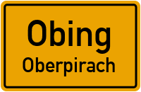 Straßen in Obing Oberpirach