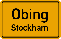 Straßen in Obing Stockham