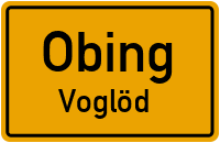 Straßen in Obing Voglöd