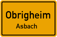 Palmenweg in 74847 Obrigheim (Asbach)