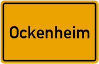 Bergstraße in Ockenheim