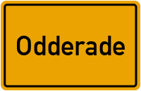 Dorfstraße in Odderade