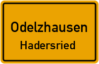 Hadersried in OdelzhausenHadersried