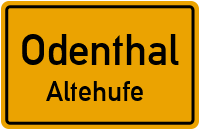 Straßenverzeichnis Odenthal Altehufe
