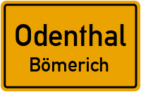 Straßenverzeichnis Odenthal Bömerich