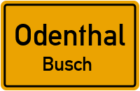 Straßenverzeichnis Odenthal Busch