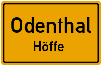Hohenfelder Weg in OdenthalHöffe