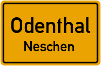 Straßenverzeichnis Odenthal Neschen