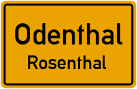 Straßenverzeichnis Odenthal Rosenthal