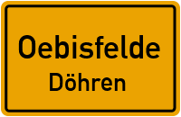 Bahnhofstraße in OebisfeldeDöhren
