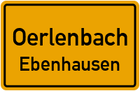 Oerlenbacher Straße in OerlenbachEbenhausen