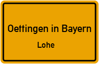 Lohe in Oettingen in BayernLohe