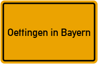 Wo liegt Oettingen in Bayern?