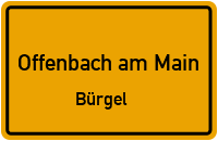 Bürgerplatz in 63075 Offenbach am Main (Bürgel)