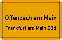 Am Grenzgraben in Offenbach am MainFrankfurt am Main Süd