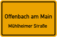 Am Anger in Offenbach am MainMühlheimer Straße