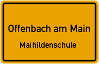Hermann-Steinhäuser-Straße in Offenbach am MainMathildenschule