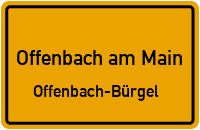 Dietrich-Bonhoeffer-Straße in Offenbach am MainOffenbach-Bürgel