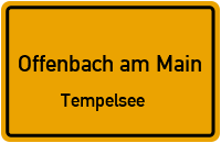 Kinzigweg in 63071 Offenbach am Main (Tempelsee)