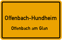 Brückenstraße in Offenbach-HundheimOffenbach am Glan