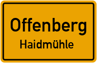 Straßenverzeichnis Offenberg Haidmühle