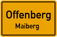 Straßen in Offenberg Maiberg