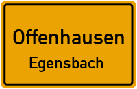 Egensbach in OffenhausenEgensbach